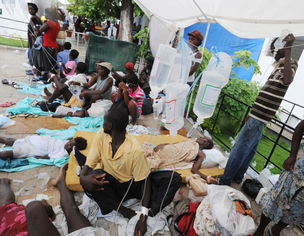 Очага холеры. Эпидемия холеры Гаити 2010. Вспышка холеры на Гаити в 2010.