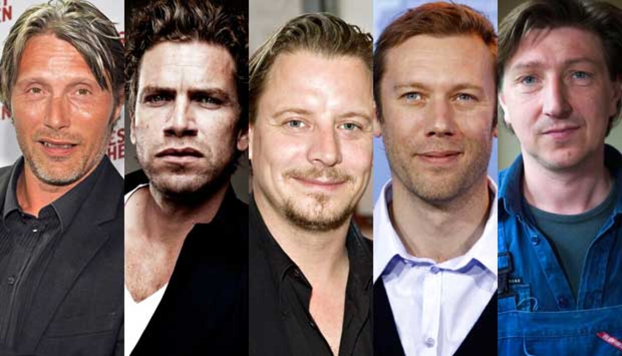 Liste mænd danske skuespillere Top 25: