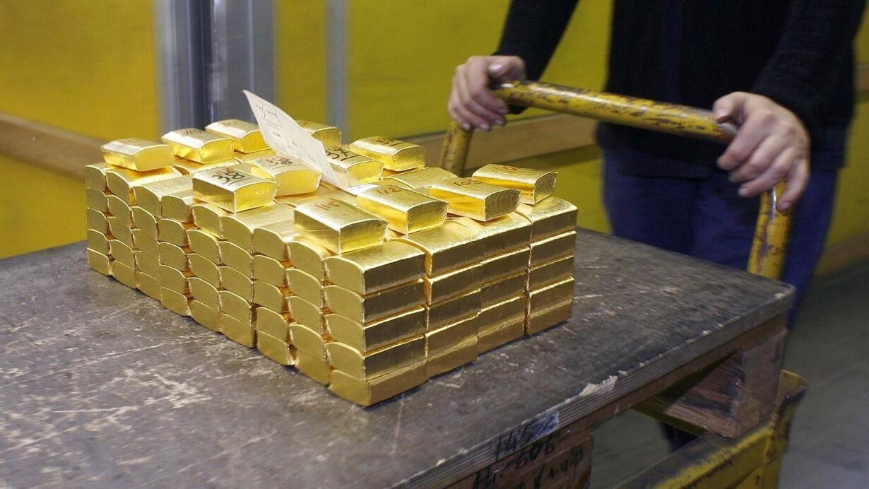 Самый большой запас золота