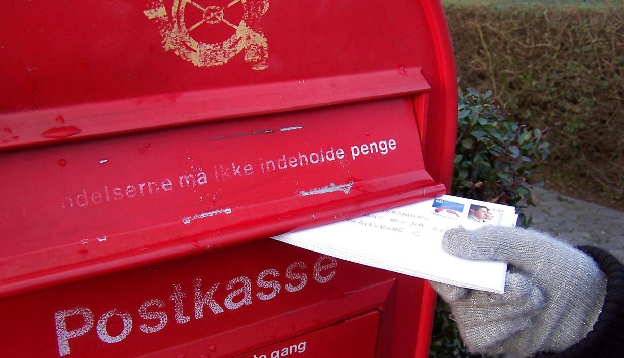 Postkasser droppes aflever breve til buddet