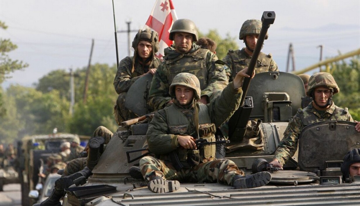 Вооруженные конфликты рф. Грузино-югоосетинский конфликт. Грузинская армия 2008.