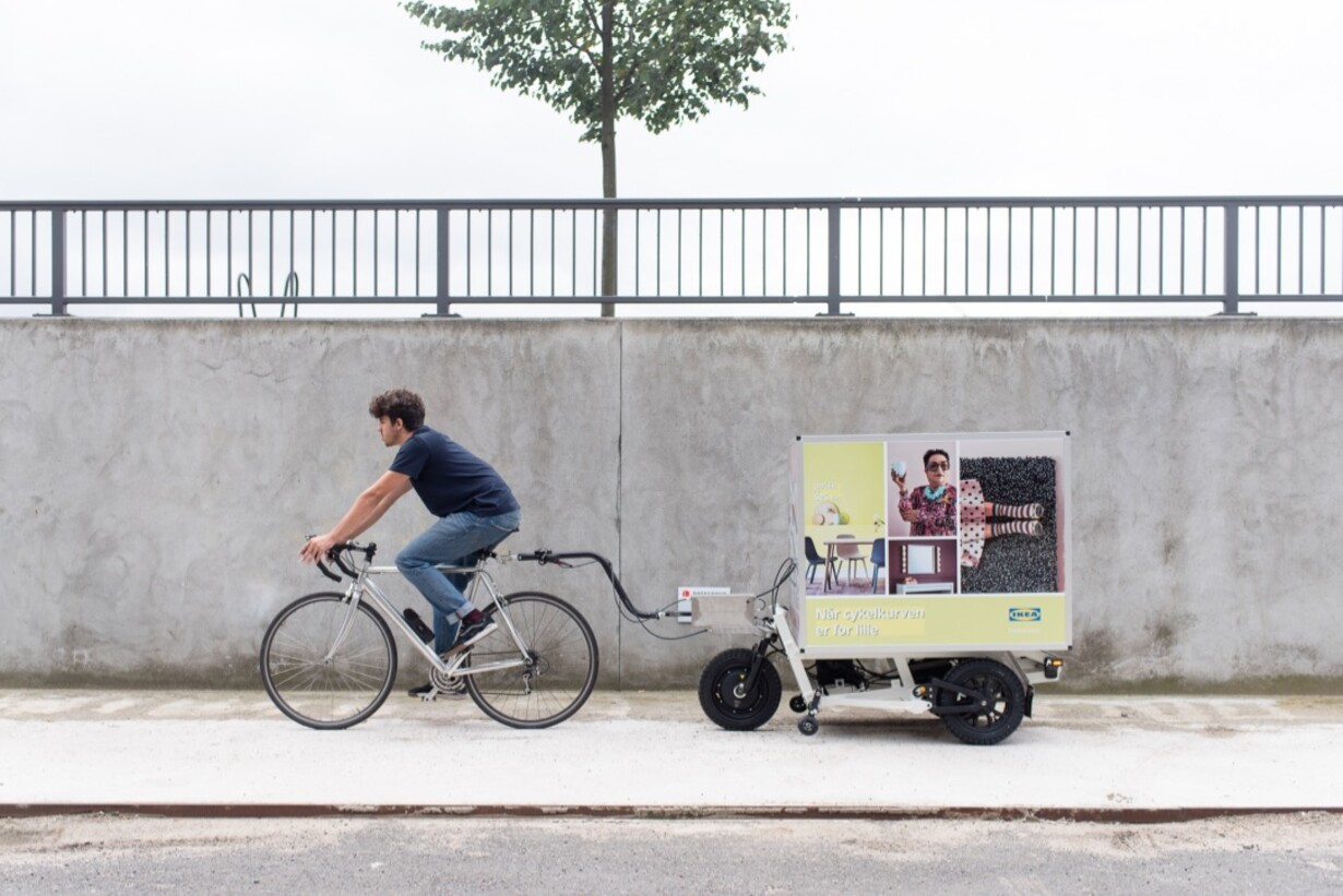 Populær opfindelse er Danmark: Nu kan tage sofaen med på cykeltur