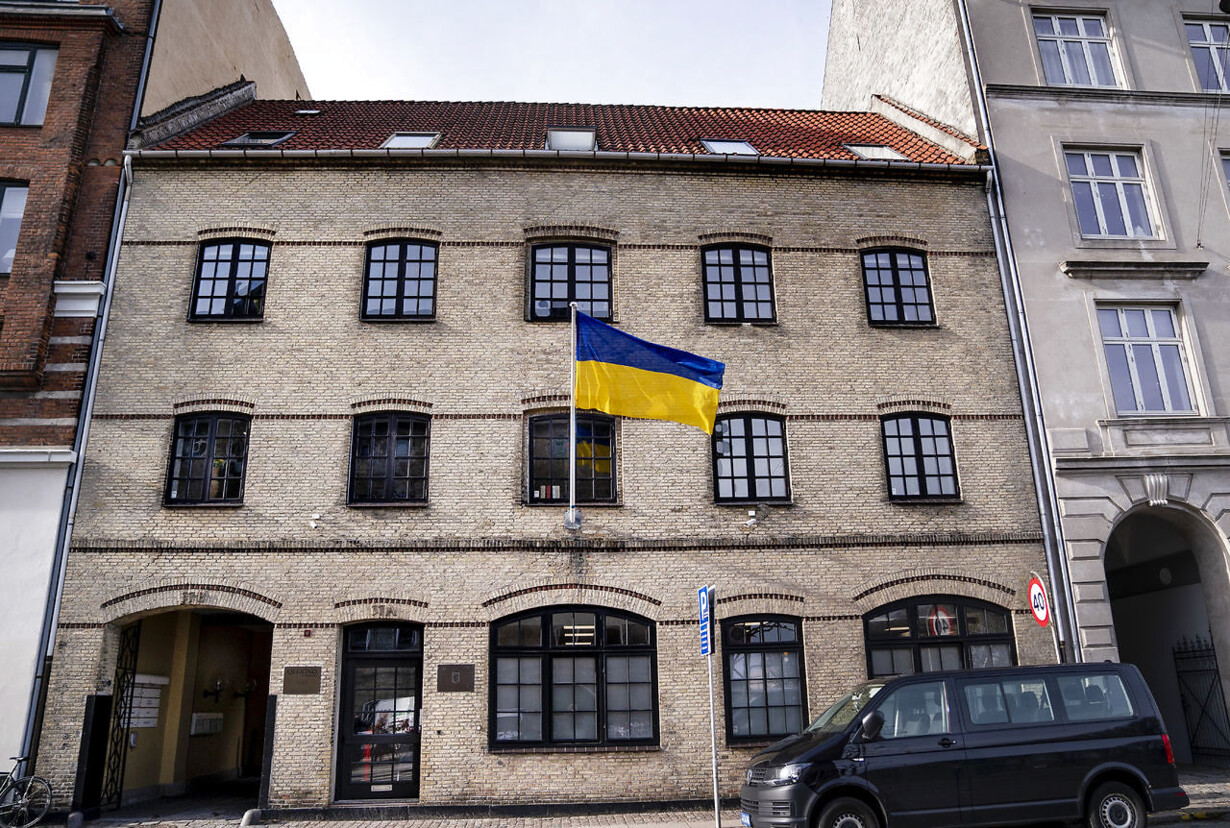 Ukraines i Danmark har modtaget blodig